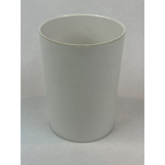 Vintage Lenox Ware White Tumbler Orange Lion Child's Plastic Cup - Picture 5 of 9